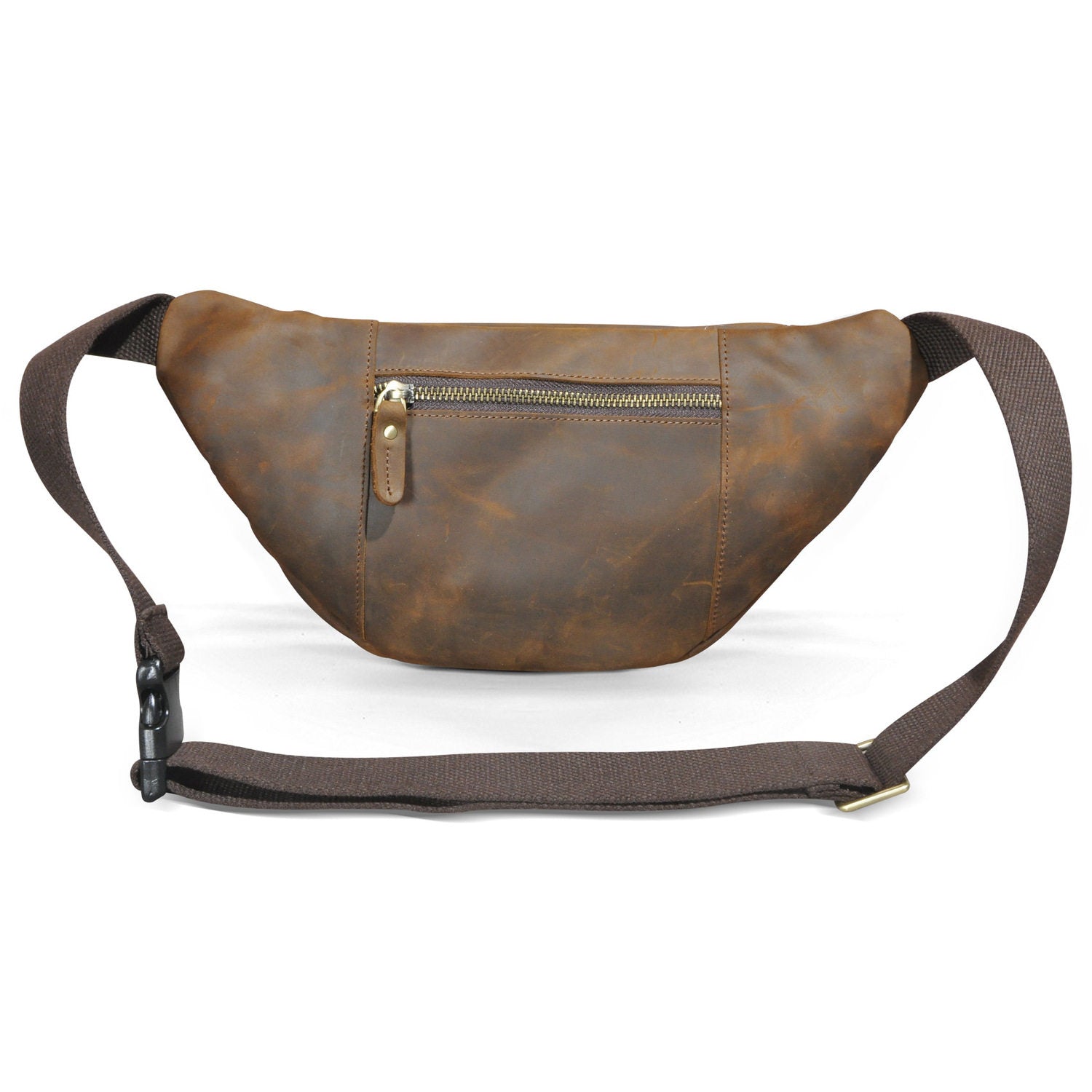 Crazy Horse Leder Brusttasche für Herren
