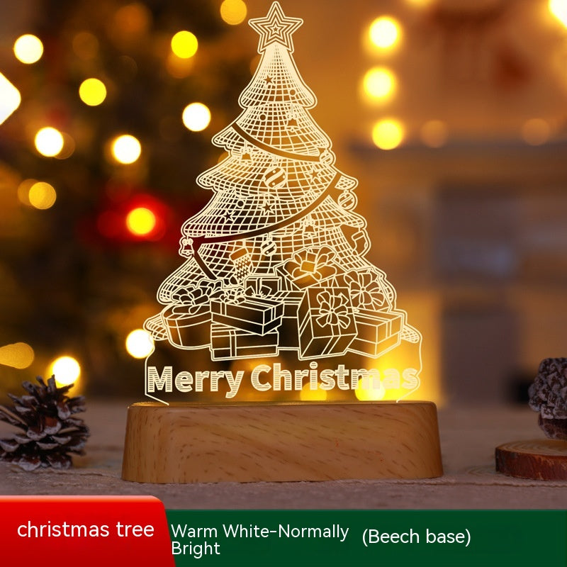 3D Weihnachtslampe