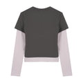 Gestreiftes Langarm-T-Shirt