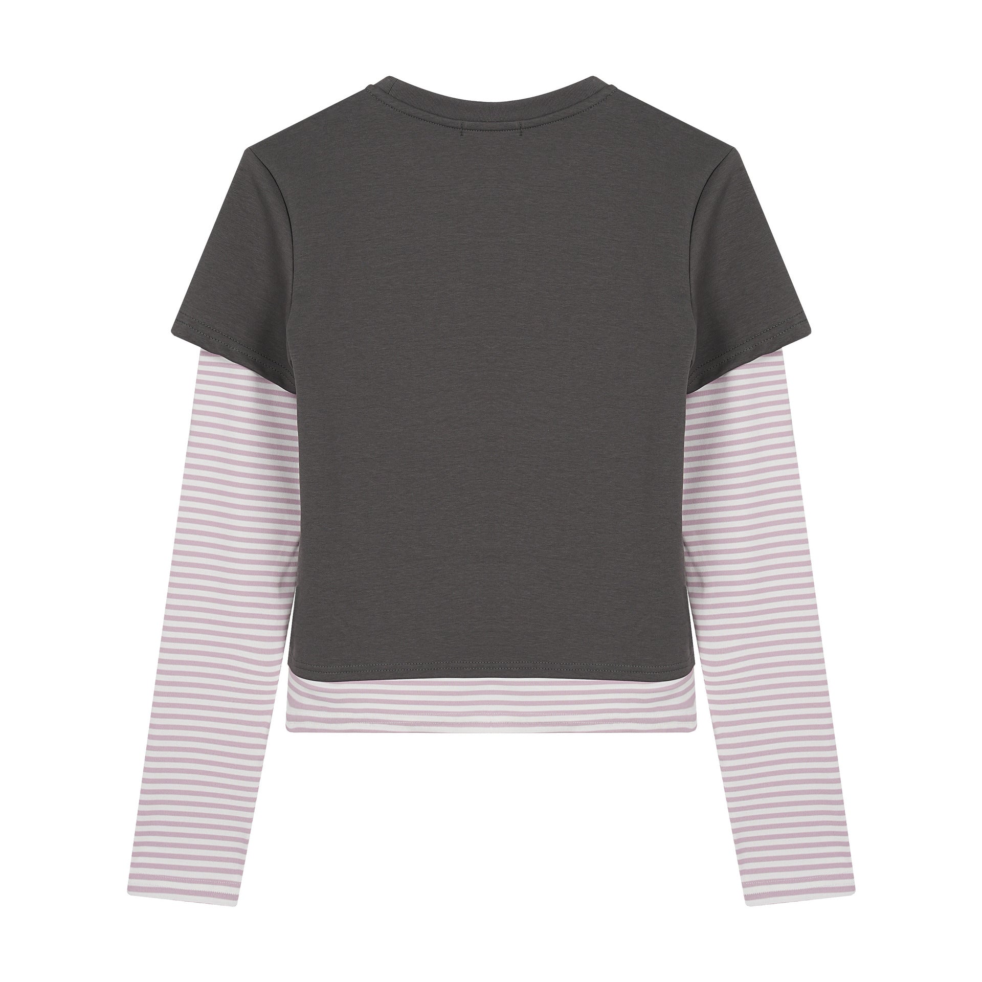 Gestreiftes Langarm-T-Shirt