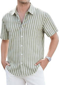 Herren Slim-Fit Hemd Leicht