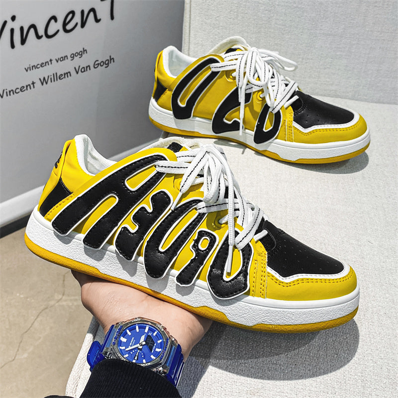 Low-top Sneaker mit runder Zehenpartie – Bild 2 | LuxeStyle