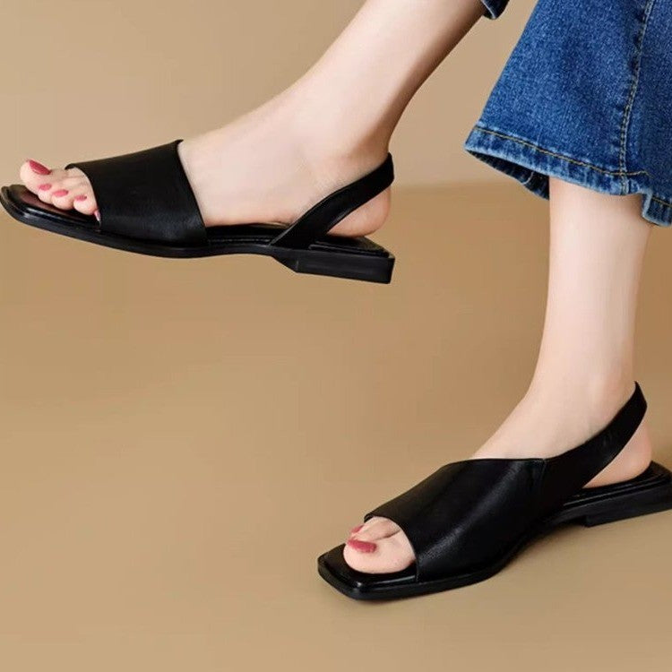 Outdoor Roman Sandalen mit Blockabsatz – Bild 1 | LuxeStyle