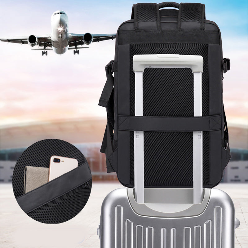 Faltbarer Business-Rucksack mit grossem Volumen – Bild 7 | LuxeStyle