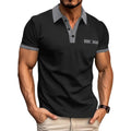 Sportliches Color-Block Polo-Shirt für Herren