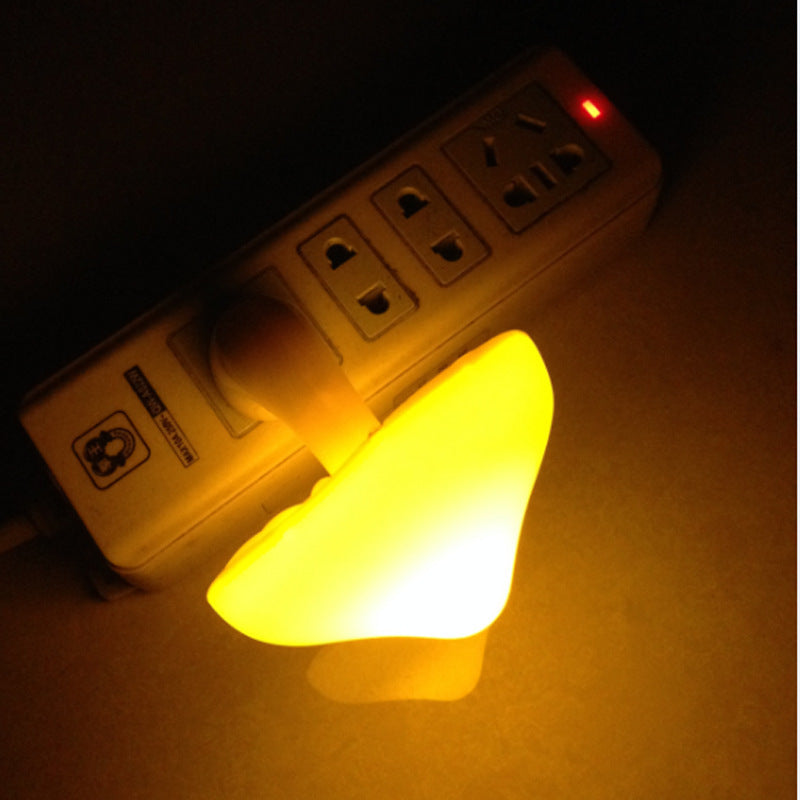 LED-Nachtlicht-Pilz mit Sensor (EU/US Stecker)