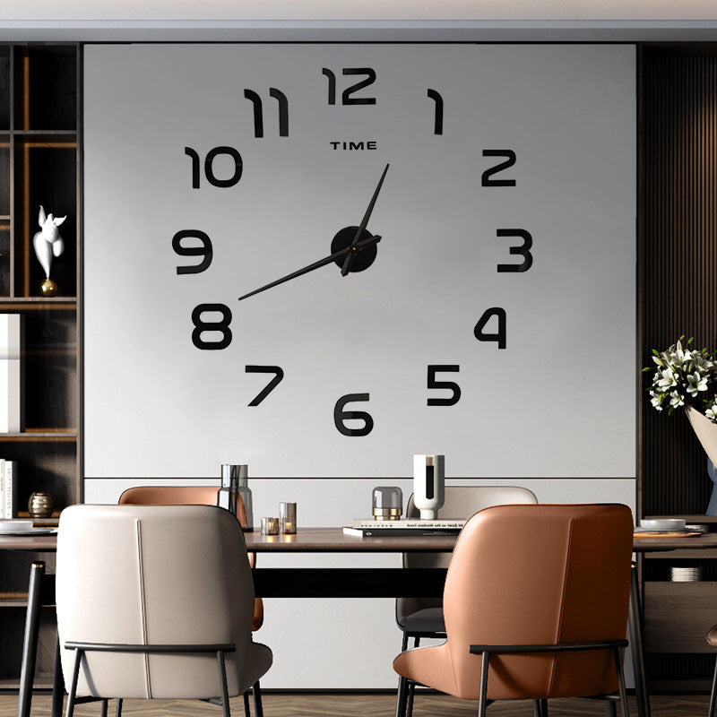 DIY 3D Wanduhr aus Acryl – verschiedene Grössen