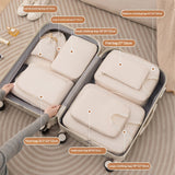 Farbe: Beige 8-tlg. Set