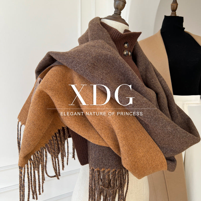 Doppelseitiger Schal – Bild 16 | LuxeStyle