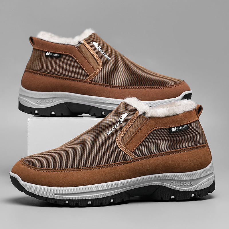 Herren-Winterstiefel mit rutschfester Sohle