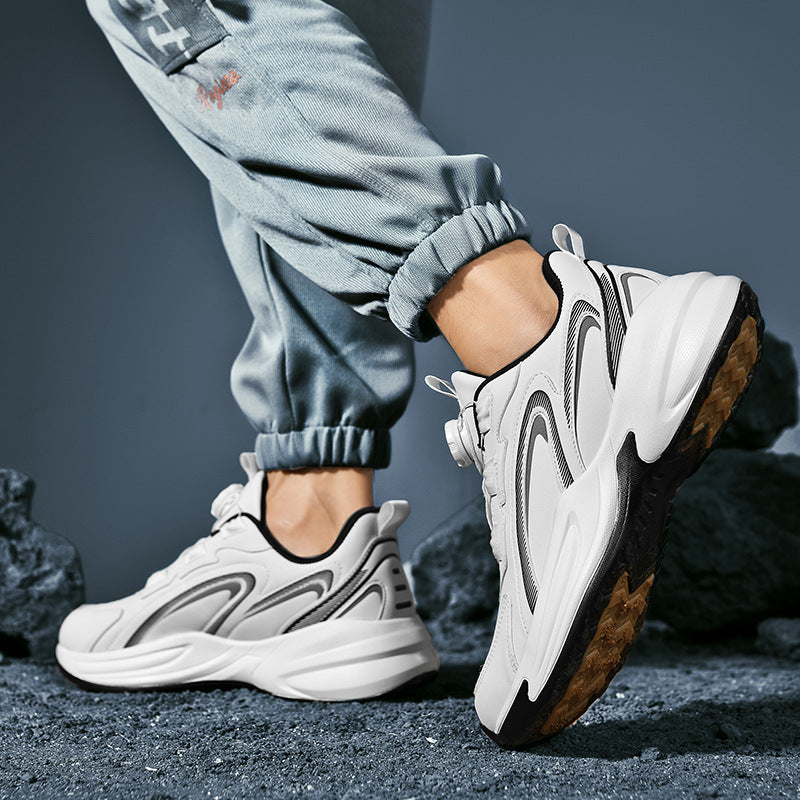 Wasserdichter Sneaker aus Kunstleder für Herren – Bild 3 | LuxeStyle