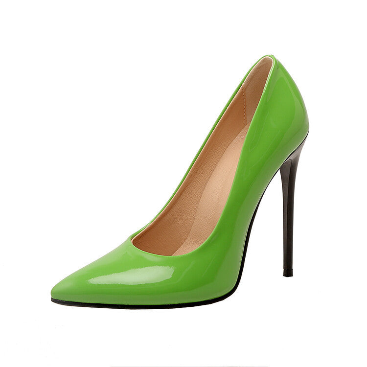 Xianyiduo Stiletto-Pumps mit spitzer Zehenpartie