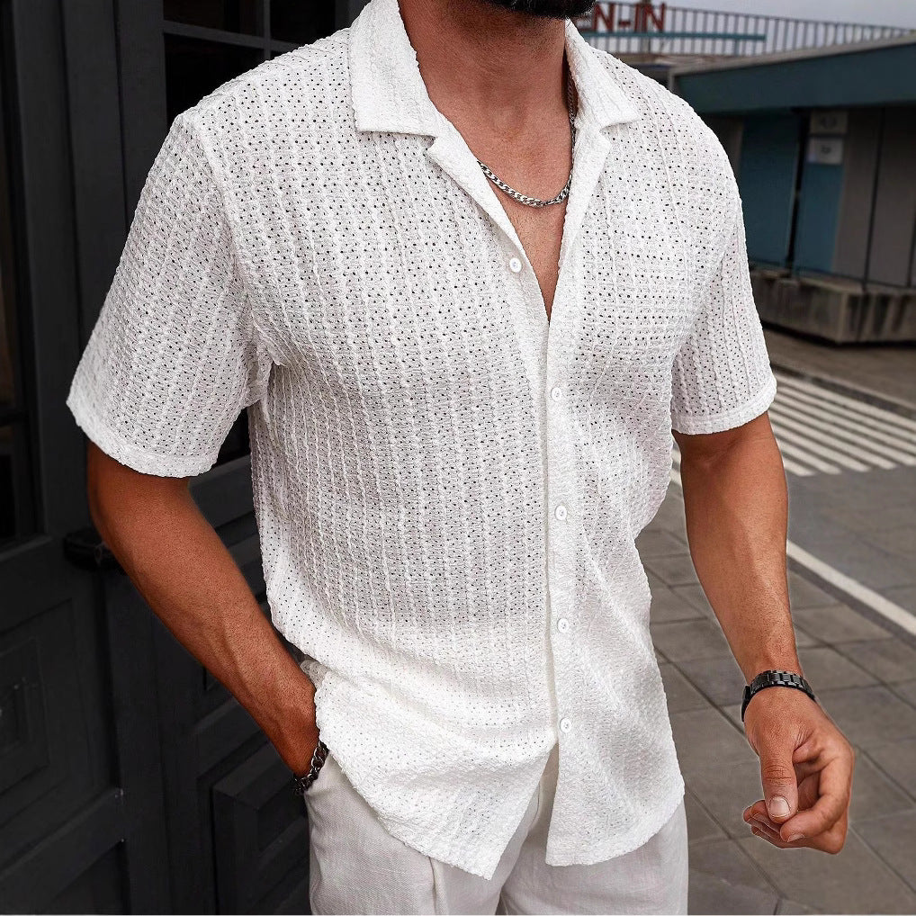 Freizeit-Shirt mit Streifenmuster – Bild 8 | LuxeStyle