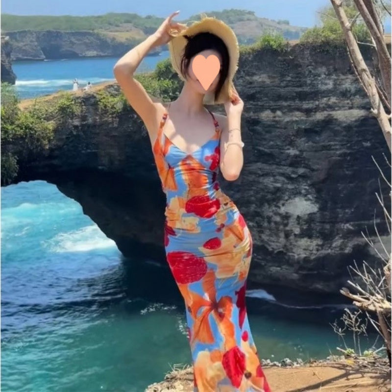 Dopamin-inspiriertes Resort-Kleid mit Print – Bild 5 | LuxeStyle