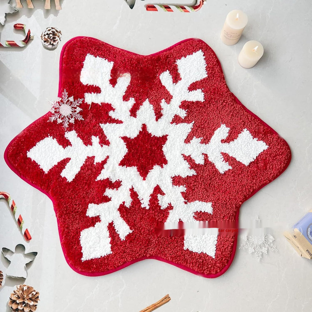 Weihnachts-Teppich, leicht zu reinigen