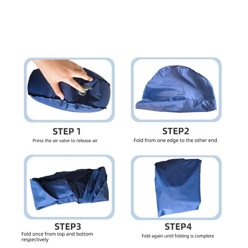 Ultra-leichtes, aufblasbares Yoga Balance Pad – Ansicht 2