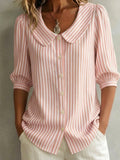 Bunt Streif-Shirt – Bild 16 | LuxeStyle