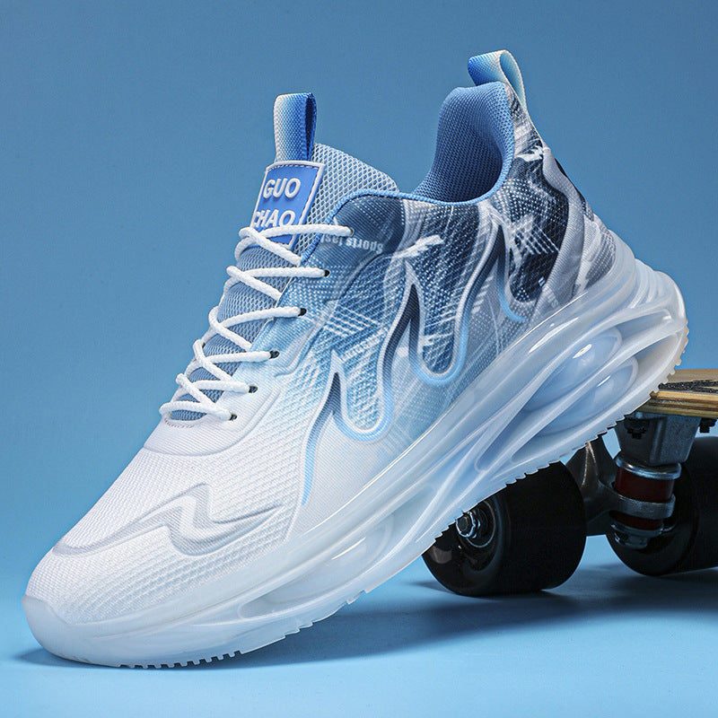Sneaker mit mittlerer Plateausohle und Mesh-Obermaterial – Bild 6 | LuxeStyle