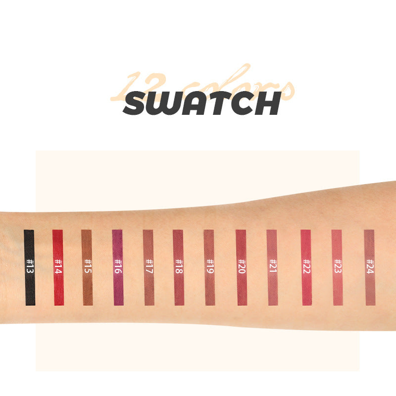 Outline 12er-Set matter Lipliner – Bild 3 | LuxeStyle