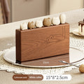 Ebenholz-Fruchtgabel-Set mit Katzenmotiv – Bild 2 | LuxeStyle