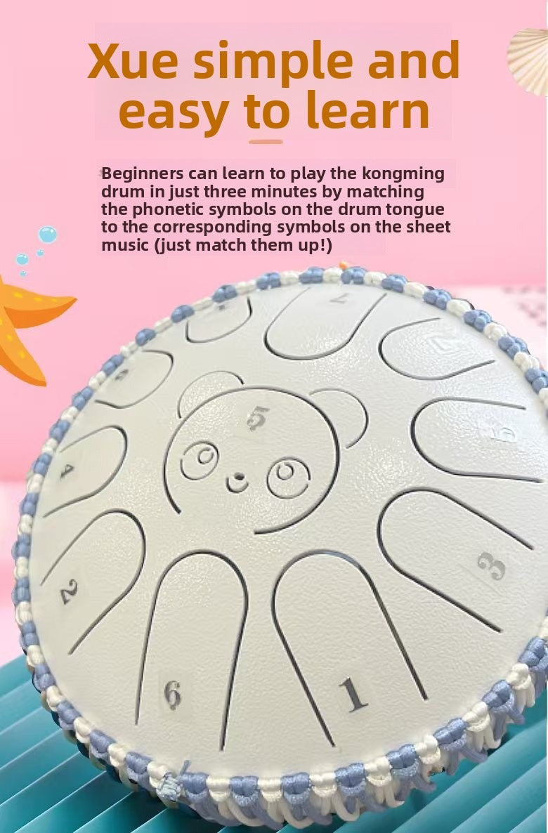 7-Zoll Steel Tongue Drum Little Bear