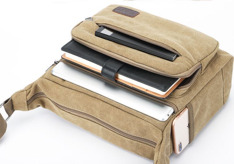 Werkzeugtasche aus Segeltuch – Bild 6 | LuxeStyle