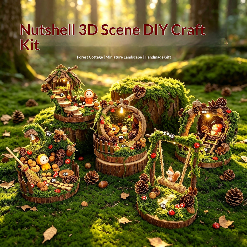 DIY Mikro-Landschaft Bastelset mit Pflanzen – Bild 7 | LuxeStyle