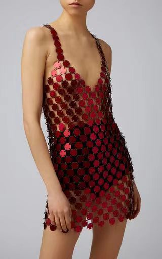 Sequined Minikleid