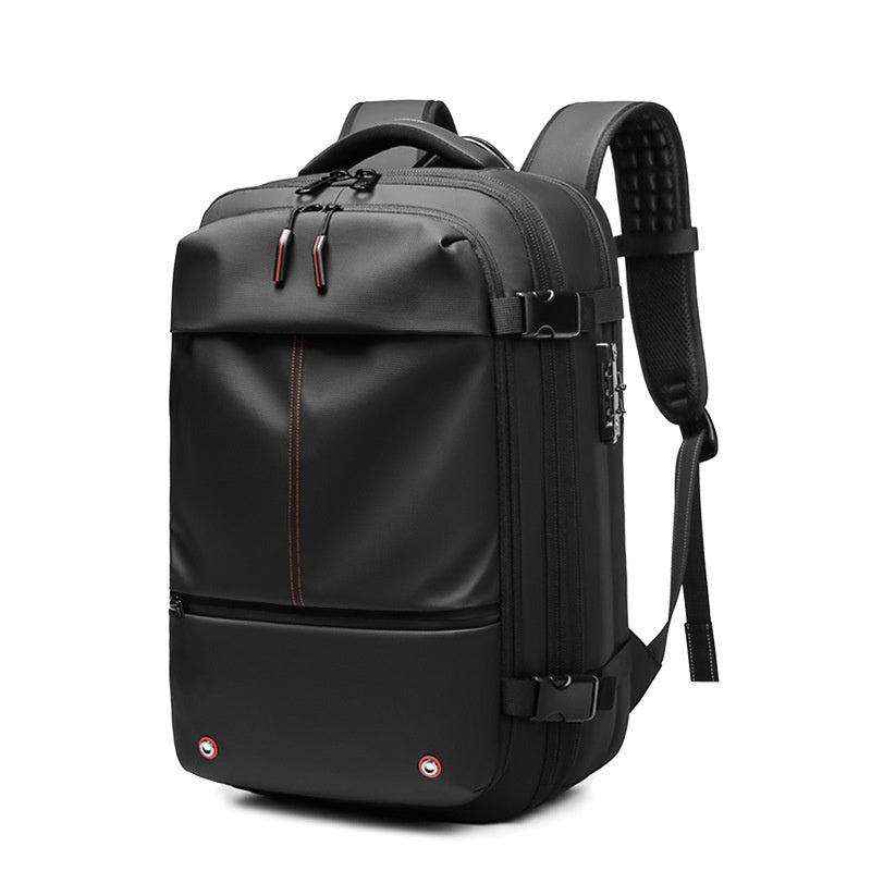 Rucksack Männer 56-75l mit Anti-Diebstahl und Nass-Trockenscheidung – Bild 4 | LuxeStyle