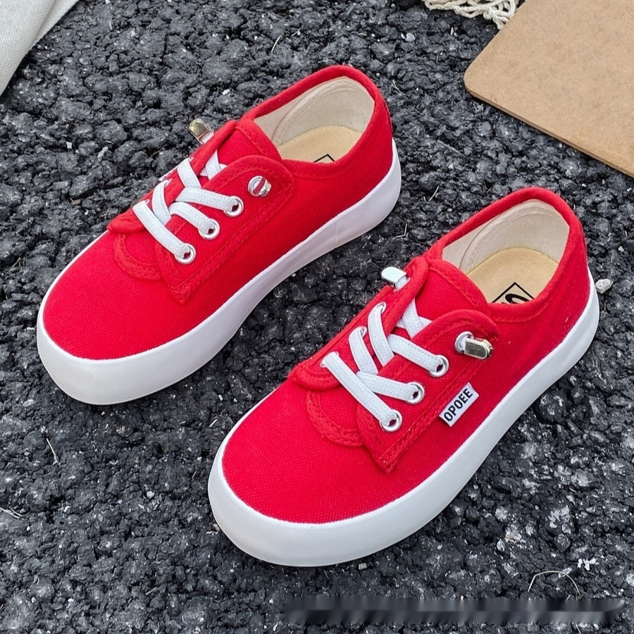Trendige Kinder Canvas Schuhe
