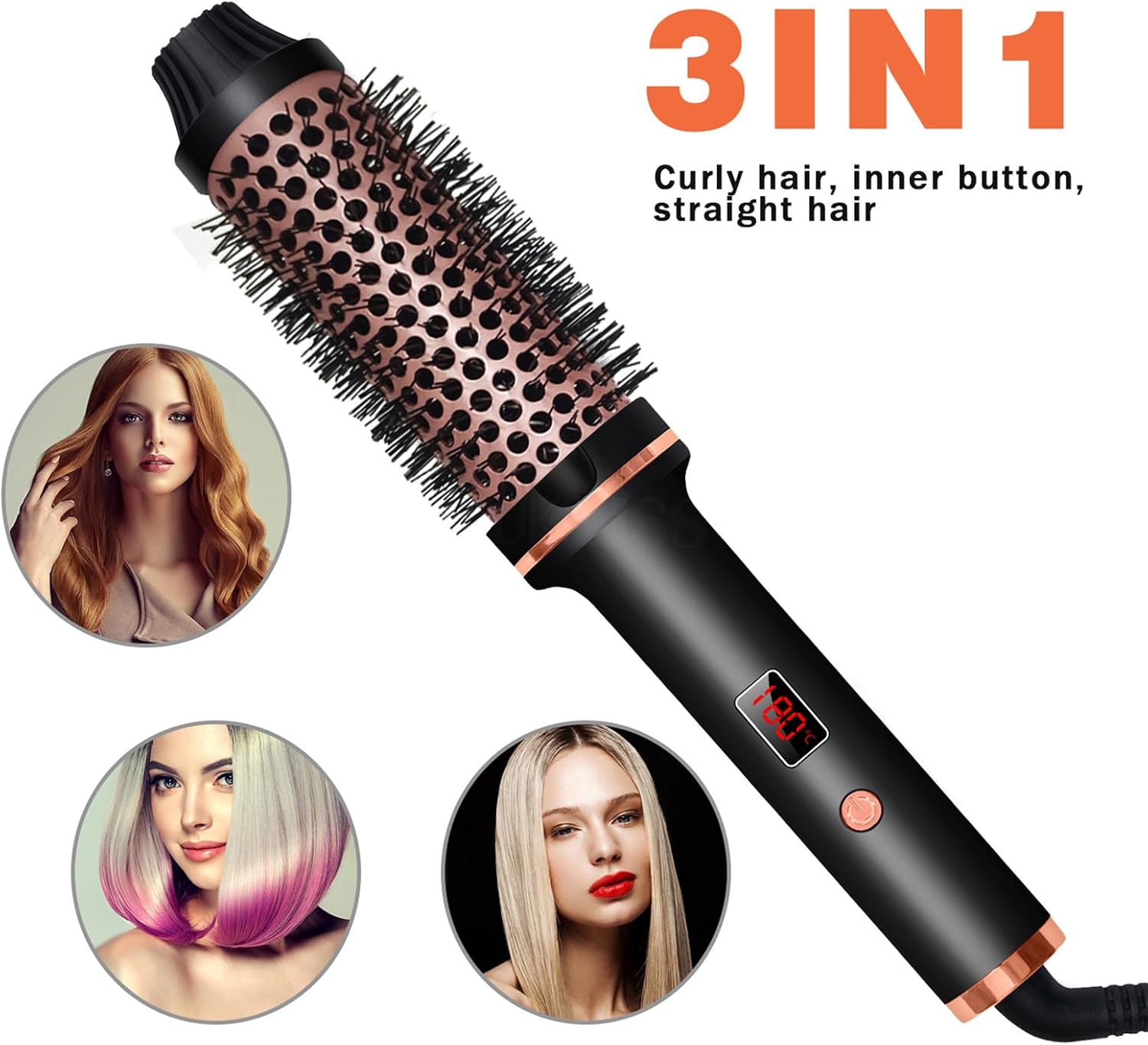 Heissluftbürste 1.5 Zoll mit Volumenfunktion – Ansicht 5