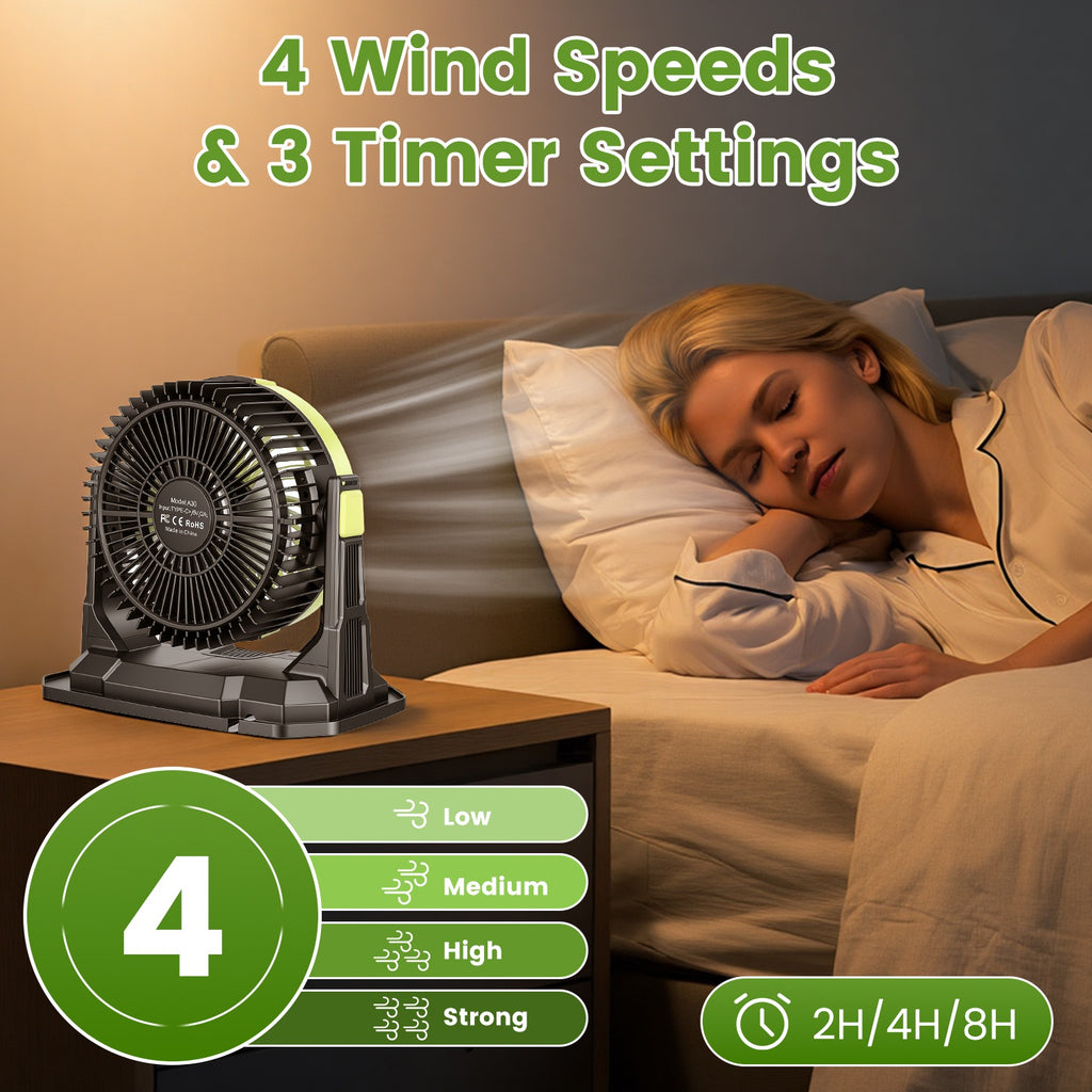 Misting-Fan mit 5 Funktionen
