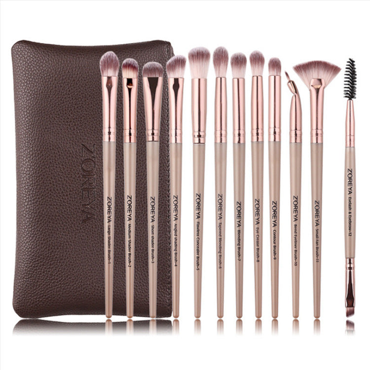 Makeup Pinsel Set mit Aufbewahrungstasche | LuxeStyle