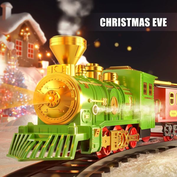 Klassische Eisenbahn mit Licht & Musik