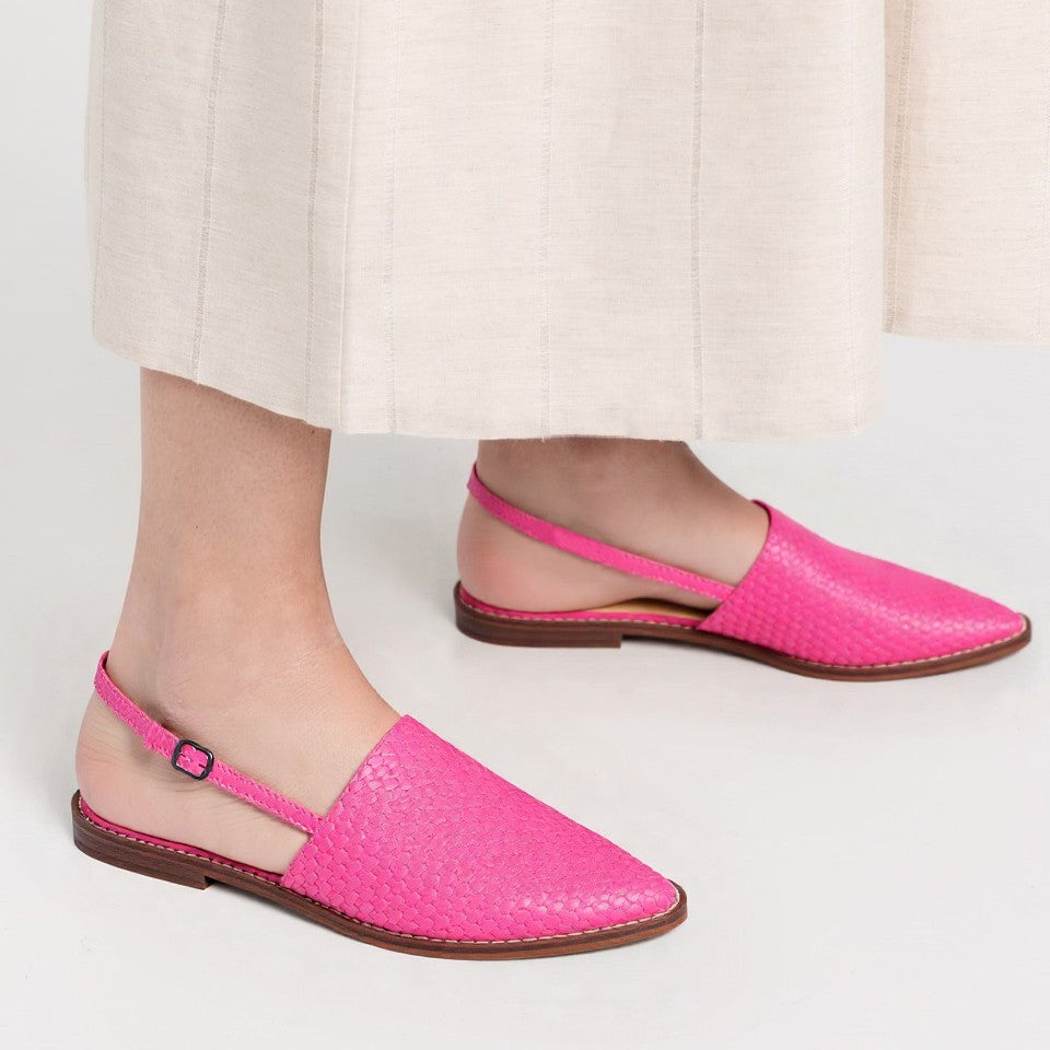 Geflochtene Sandalen für Damen
