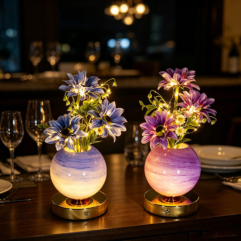 Sonnenblumentraum Nachtlicht mit Touch-Steuerung – Bild 4 | LuxeStyle