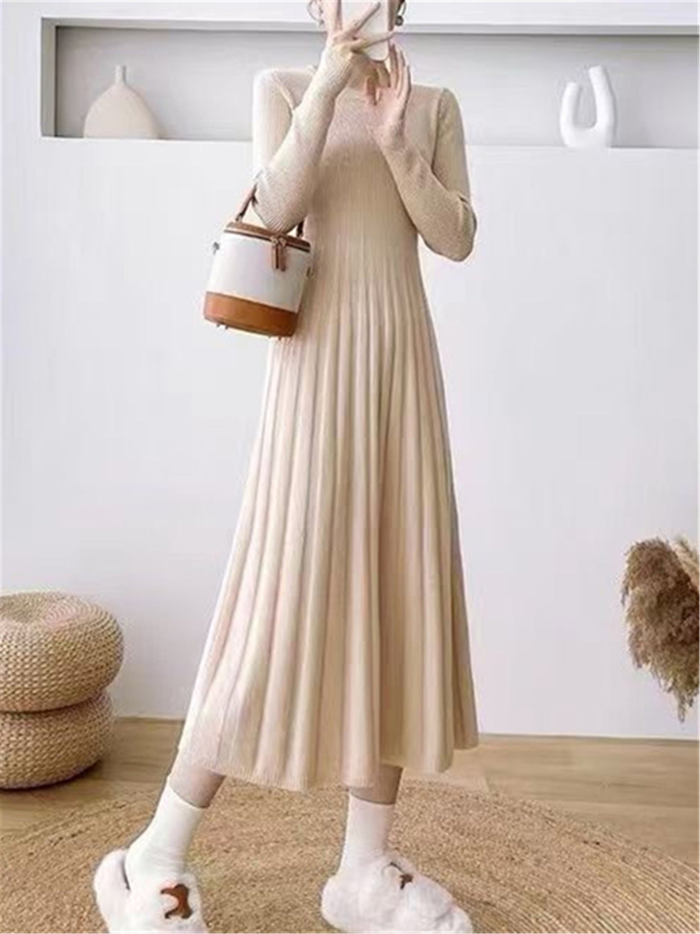 Elegantes Strickkleid für Damen