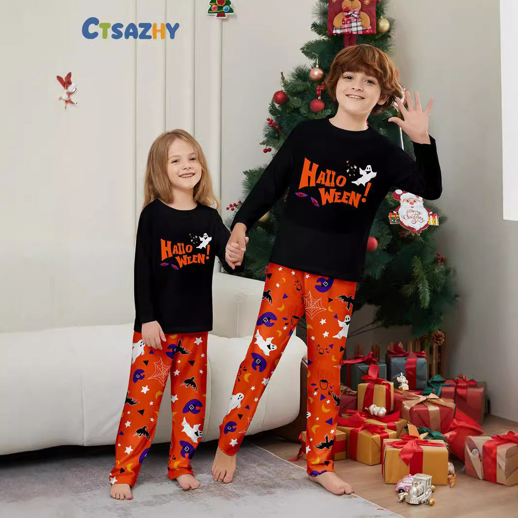 Partnerlook Pyjama-Set mit Augen-Print
