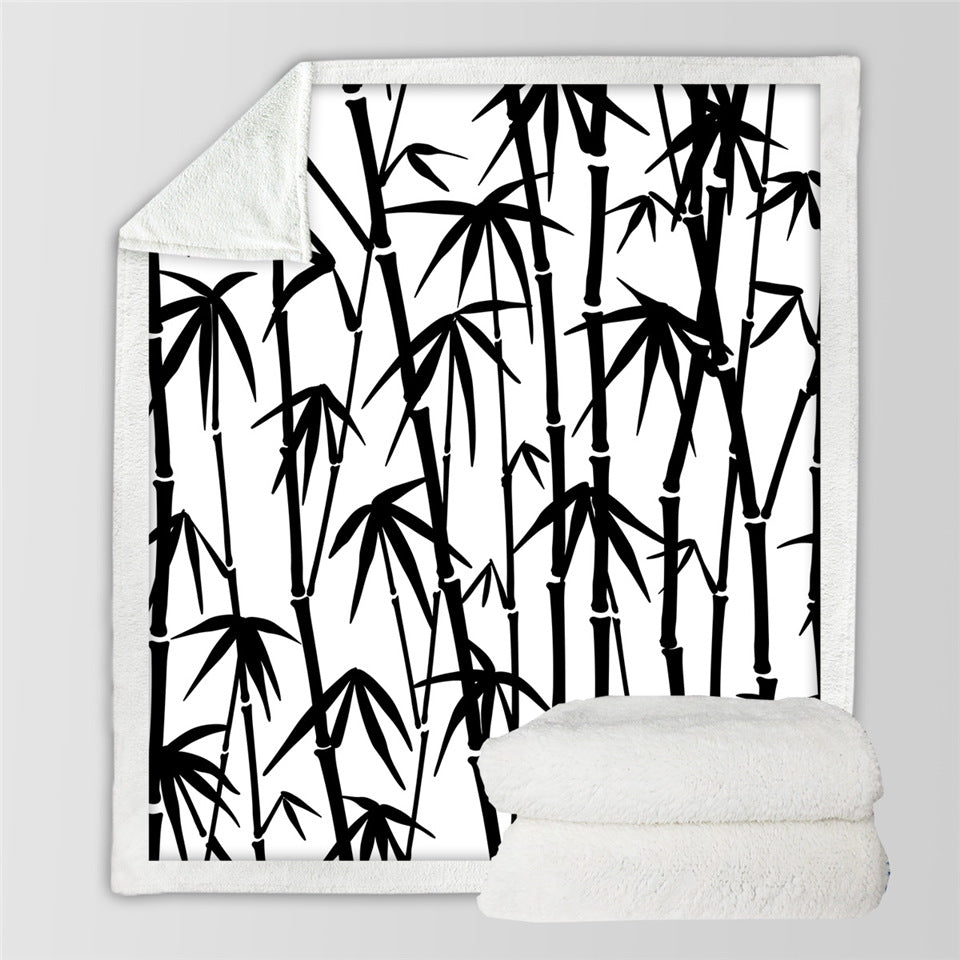 Digital bedruckte Flanelldecke