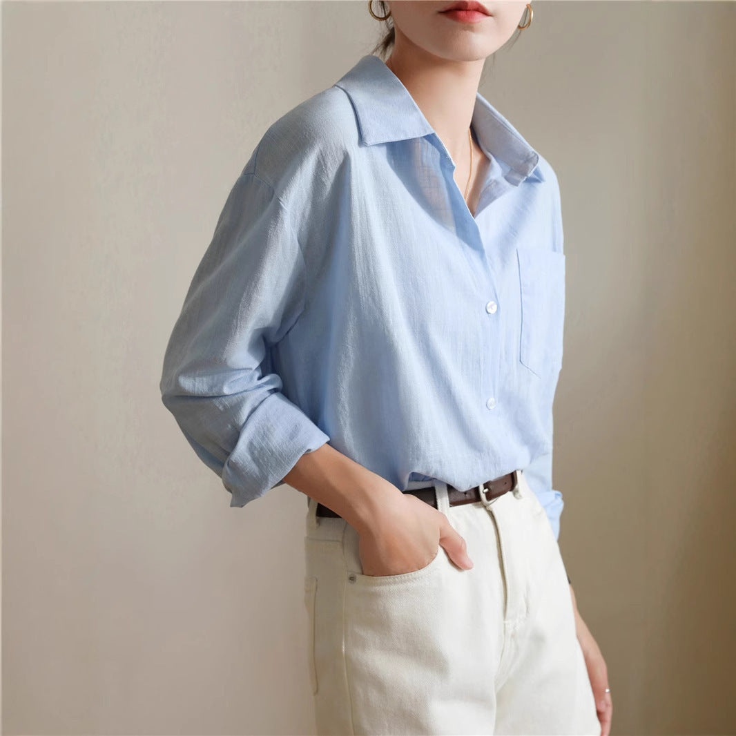 Sonnen-Cardigan aus Baumwoll-Leinen – Bild 4 | LuxeStyle
