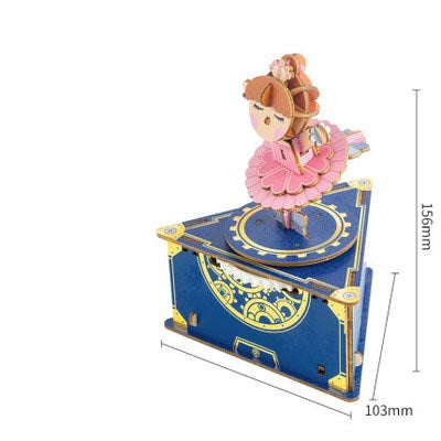 3D-Holzpuzzle-Spieluhr – Bild 2 | LuxeStyle