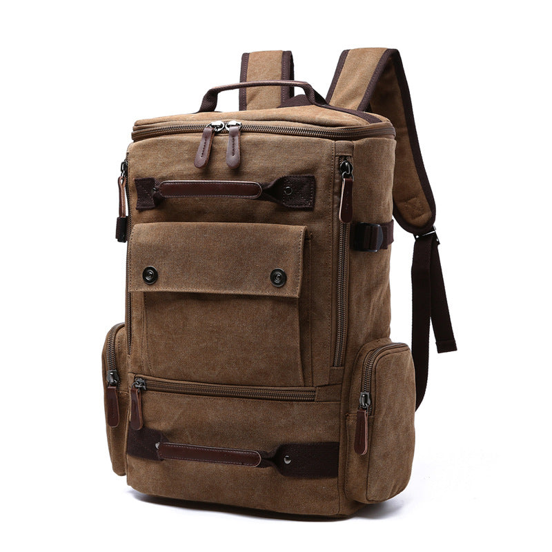 Canvas Rucksack für Herren – Bild 8 | LuxeStyle