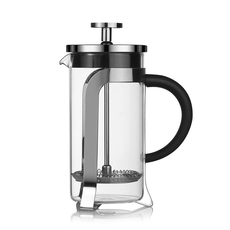 French Press Kaffeebereiter aus Borosilikatglas