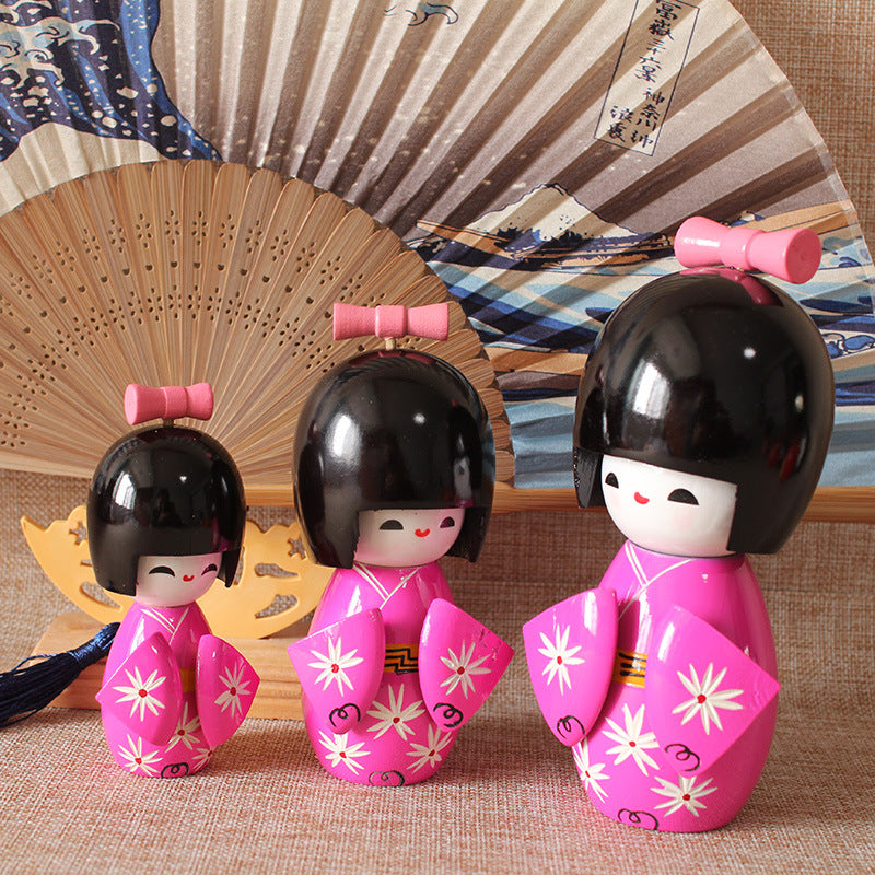 Kimono Puppe für Sushi Restaurant Deko