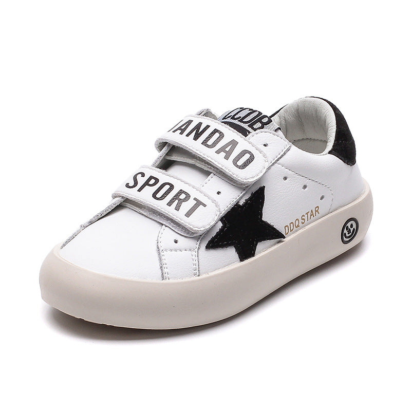 Kinder-Sneakers mit Sternenmuster und weicher Sohle