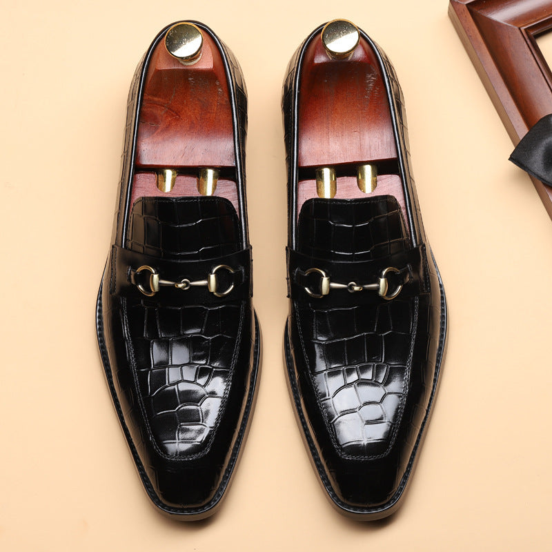 Business-Schuhe mit Metall-Detail