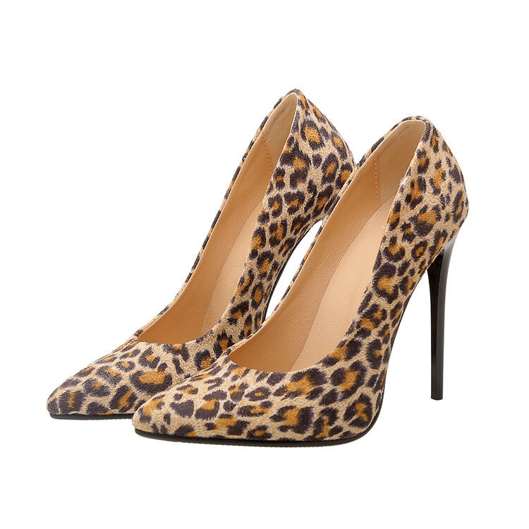 Xianyiduo Stiletto-Pumps mit spitzer Zehenpartie