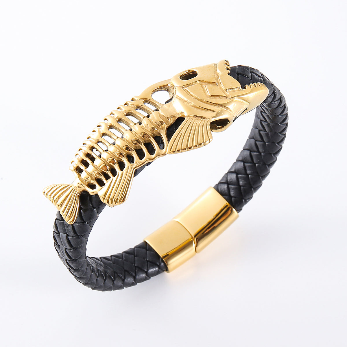 Gold-Lederarmband – Bild 2 | LuxeStyle