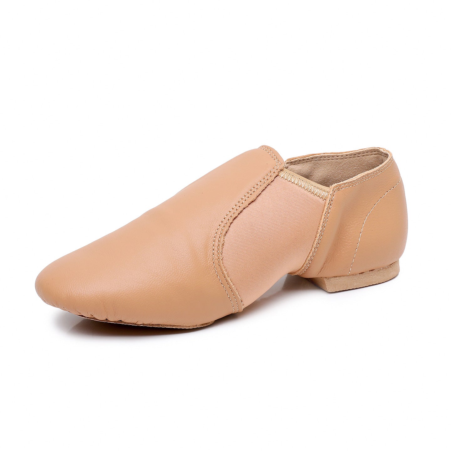Jazz-Tanzschuhe aus Echtleder für Kinder