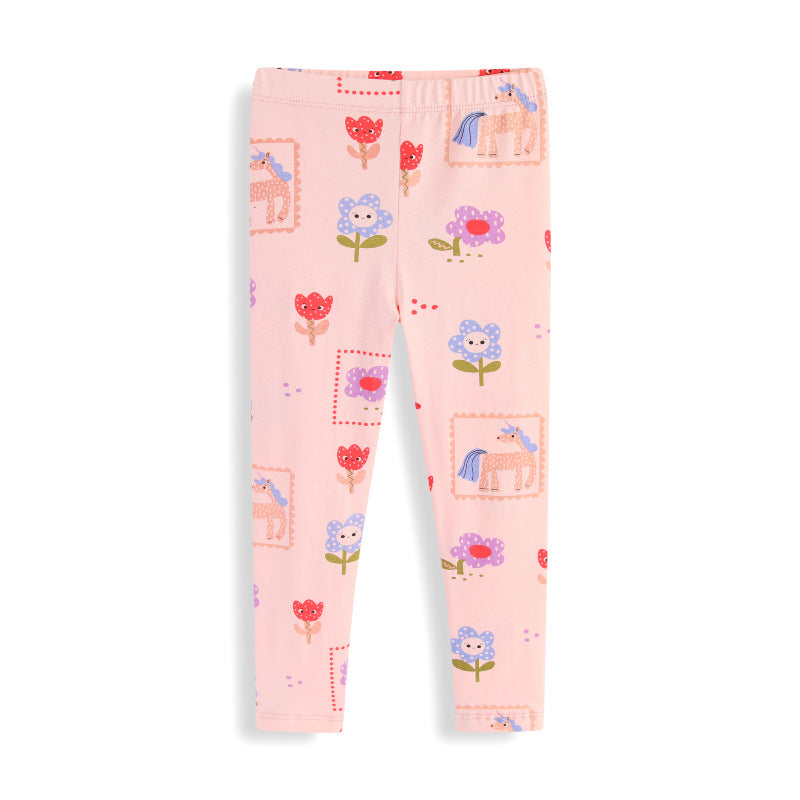 Leggings für Mädchen aus Baumwolle